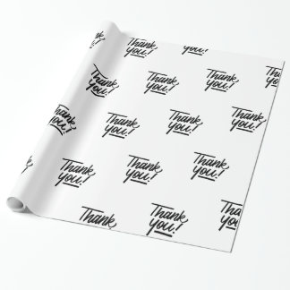 Cadeau Papier d'emballage de Merci
