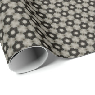 Cadeau Papier d'emballage de motif rond de formes