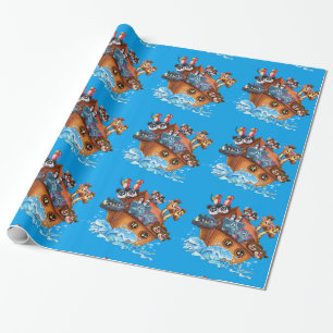 Cadeau Papier d'emballage de Noé
