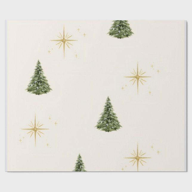 Cadeau Papier d'emballage de Noël (Plat)