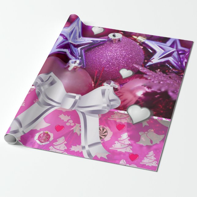 Cadeau Papier d'emballage de Noël (Déroulé)