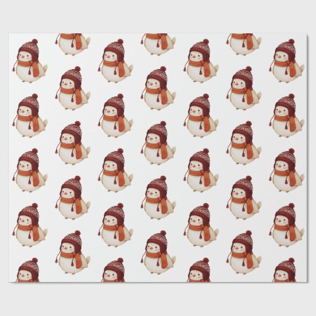 Cadeau Papier d'emballage de Noël (Plat)