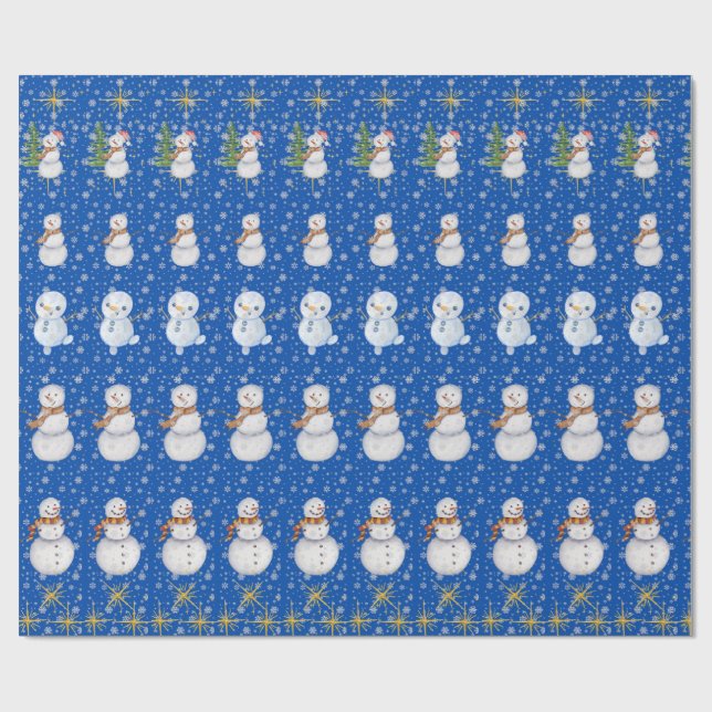 Cadeau Papier d'emballage de Noël (Plat)