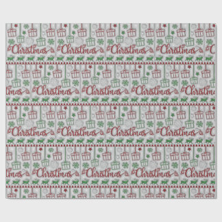 Cadeau Papier d'emballage de Noël