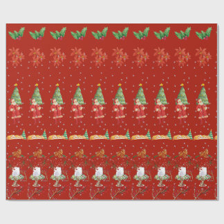 Cadeau Papier d'emballage de Noël