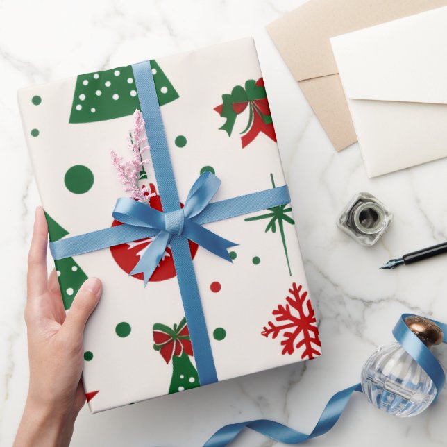Cadeau Papier d'emballage de Noël  (Cadeaux)