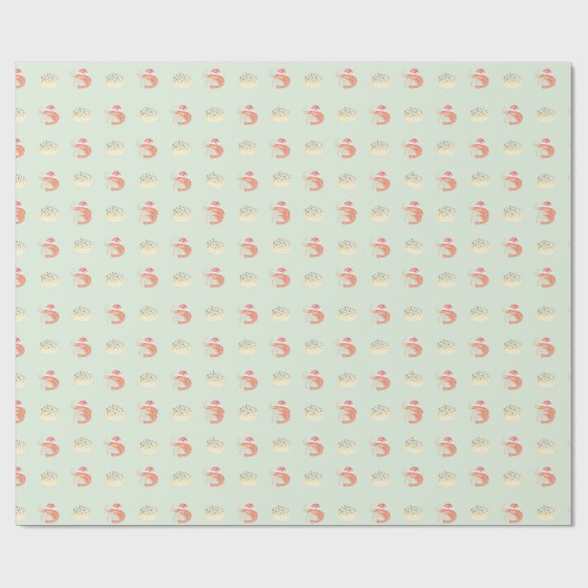 Cadeau Papier d'emballage de Noël (Plat)