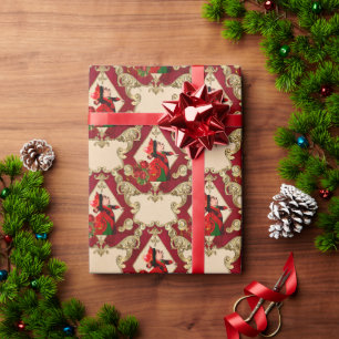 Cadeau Papier d'emballage de Noël Alice au Pays des Merve