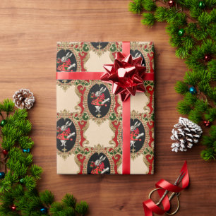 Cadeau Papier d'emballage de Noël Alice au Pays des Merve