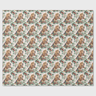 Cadeau Papier d'emballage de Noël Bloodhound