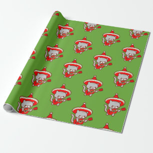 Cadeau Papier d'emballage de Noël - CAT de MEOWIACHI