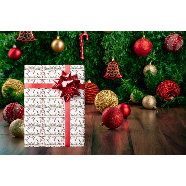 Cadeau Papier d'emballage de Noël Colibri (Créateur téléchargé)