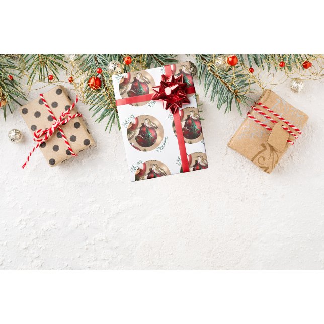 Cadeau Papier d'emballage de Noël Colibri (Créateur téléchargé)