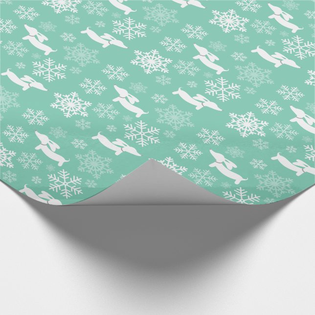 Cadeau Papier d'emballage de Noël de flocon de neige de (Coin)
