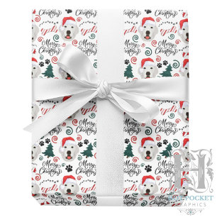 Cadeau Papier d'emballage de Noël des Grandes Pyrénées
