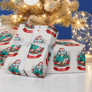Cadeau Papier d'emballage de Noël Frontline Holiday Hero
