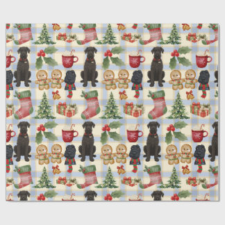 Cadeau Papier d'emballage de Noël Giant Schnauzer