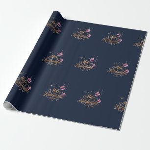 Cadeau Papier d'emballage de Noël hawaïen Mele Kalikimaka