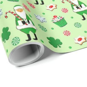 Cadeau Papier d'emballage de Noël irlandais