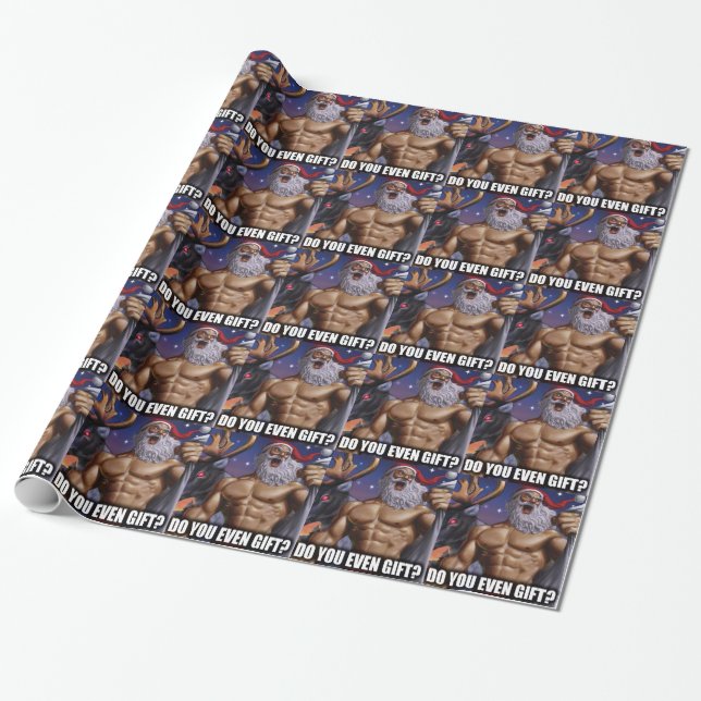 Cadeau Papier d'emballage de Noël - motivation de (Déroulé)