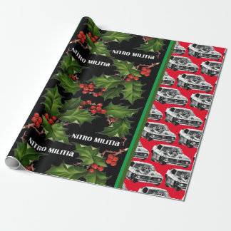 Cadeau Papier d'emballage de Noël NITRO MILITIA #2