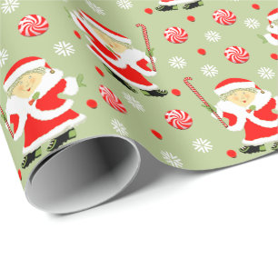 Cadeau Papier d'emballage de Noël pour hockey sur gazon
