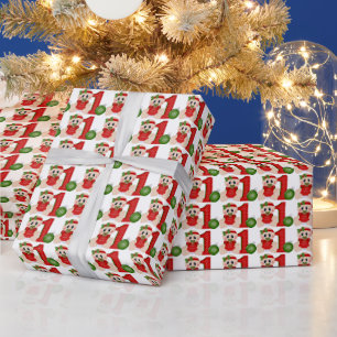 Cadeau Papier d'emballage de Noël pour les filles pour bé