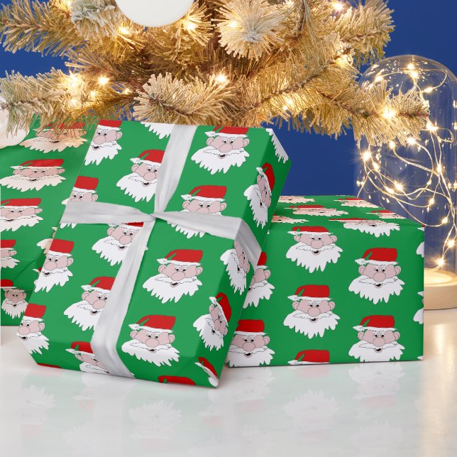 Cadeau Papier d'emballage de Noël Santa (Vacances)