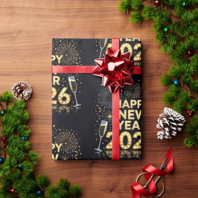 Cadeau Papier d'emballage de Noël unique (Cadeau de vacances)