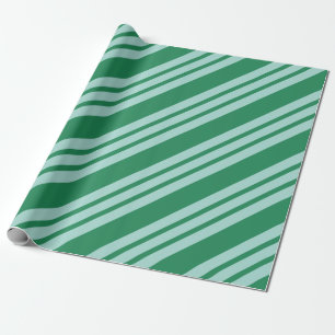Cadeau Papier d'emballage de Noël vert pour bonbons