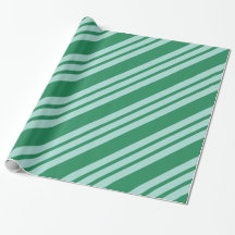 Papier d'emballage de Noël vert pour bonbons