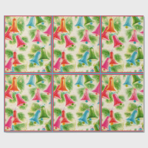 Cadeau Papier d'emballage de Noël vintage