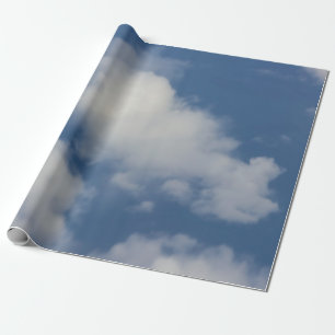 Cadeau Papier d'emballage de nuages