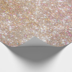 Cadeau Papier d'emballage de parties scintillantes