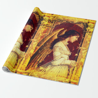 Cadeau Papier d'emballage de peinture de fresque d'ange