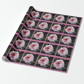 Cadeau Papier d'emballage de pivoine rose parfaite