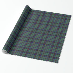 Cadeau Papier d'emballage de plaid de tartan de