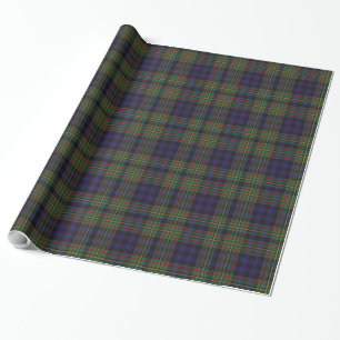 Cadeau Papier d'emballage de plaid de tartan de MacLellan
