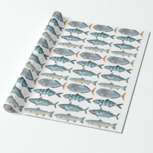 Cadeau Papier d'emballage de poissons