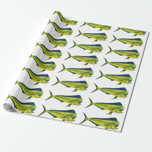 Cadeau Papier d'emballage de poissons de Mahi Mahi