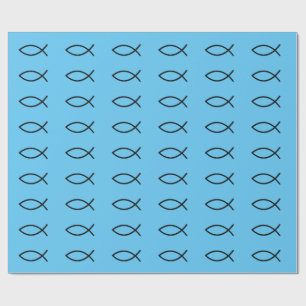 Cadeau Papier d'emballage de poissons d'Icthus