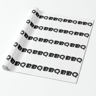 Cadeau Papier d'emballage de porc de BBQ