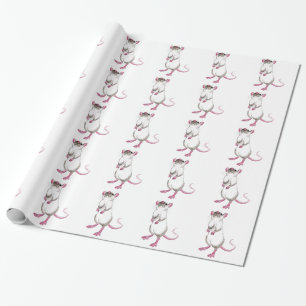 Cadeau papier d'emballage de rat de l'Himalaya