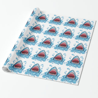 Cadeau Papier d'emballage de requin