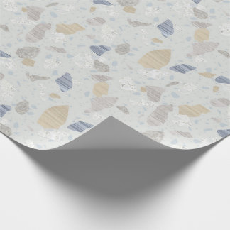 Cadeau Papier d'emballage de sol de mosaïque d'impression