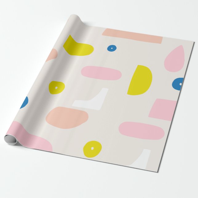 Cadeau Papier d'emballage de style libre (Déroulé)