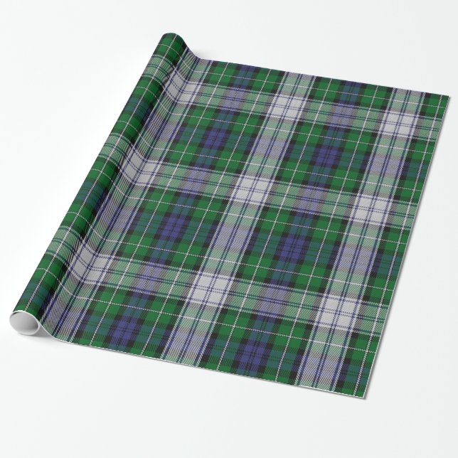 Cadeau Papier d'emballage de tartan de Forbes (Déroulé)