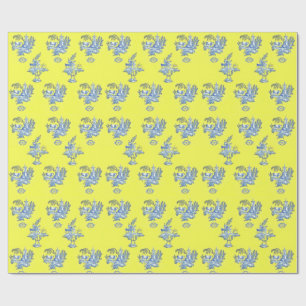 Cadeau Papier d'emballage de Toile de Jouy
