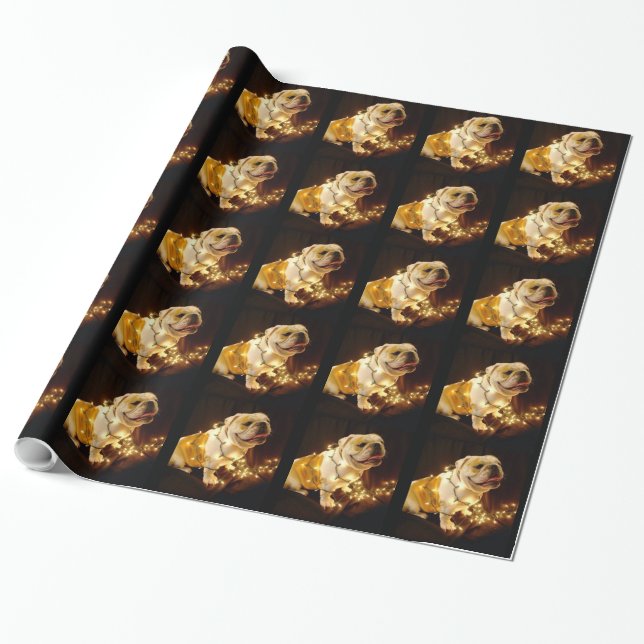 Cadeau Papier d'emballage de vacances anglaises de (Déroulé)