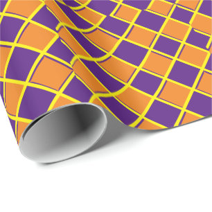 Cadeau Papier d'emballage de vacances Arlequin